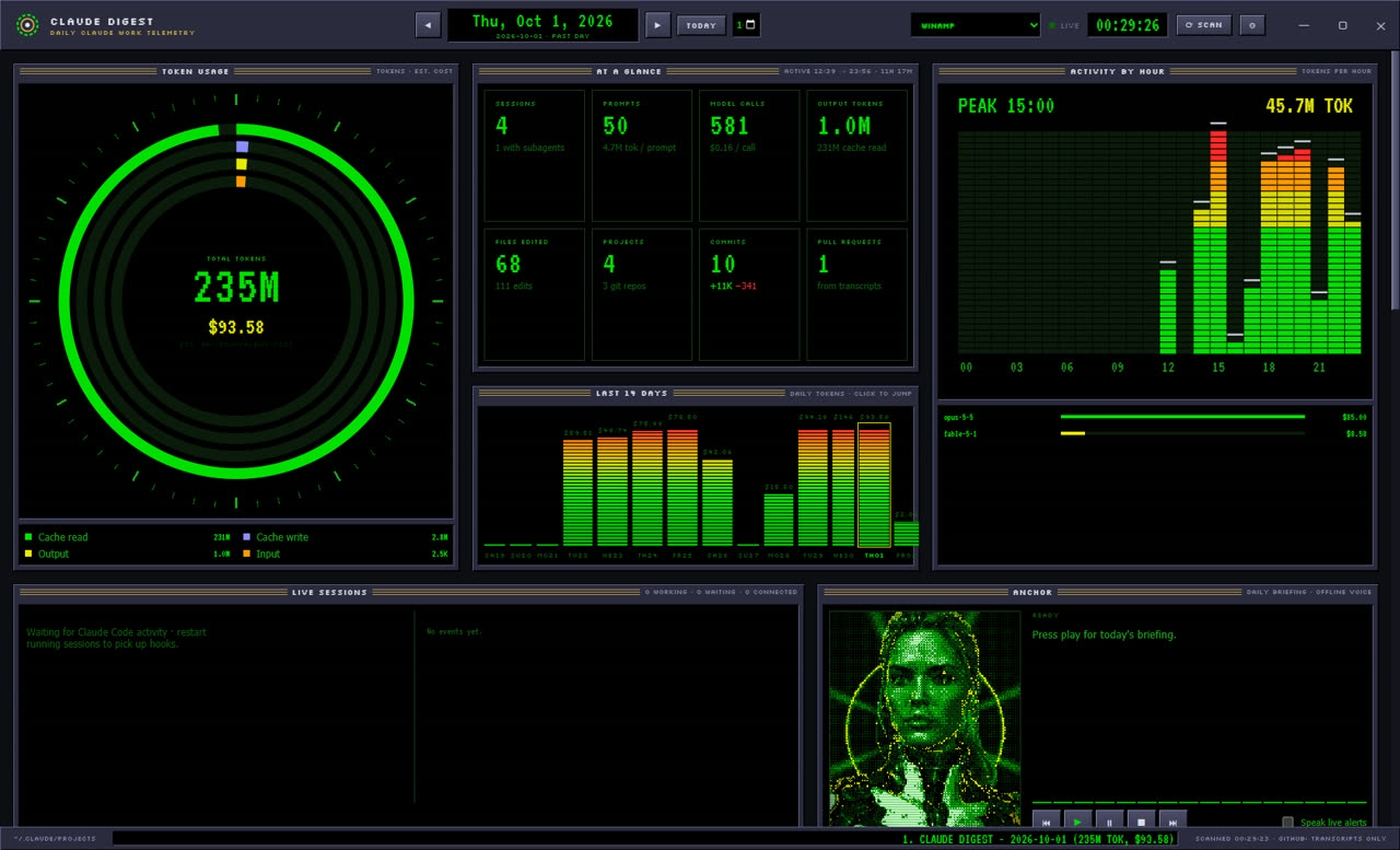 Winamp theme